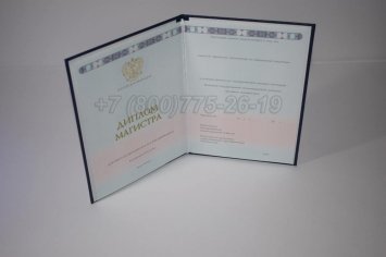 Диплом Магистра 2015г ГОЗНАК в Иркутске