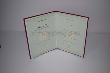 Диплом о Переподготовке 2014г СпецБланк в Иркутске